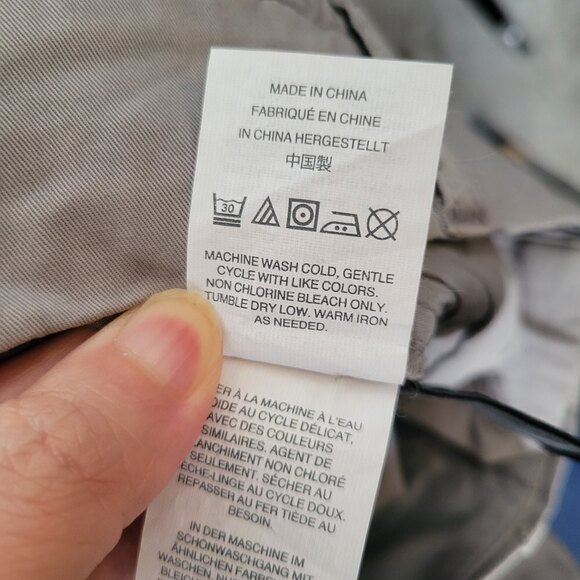 NEW J. Crew Chino Gray Cotton Blend 4in Shorts Style G2331 Size 00 - Picture 14 of 15